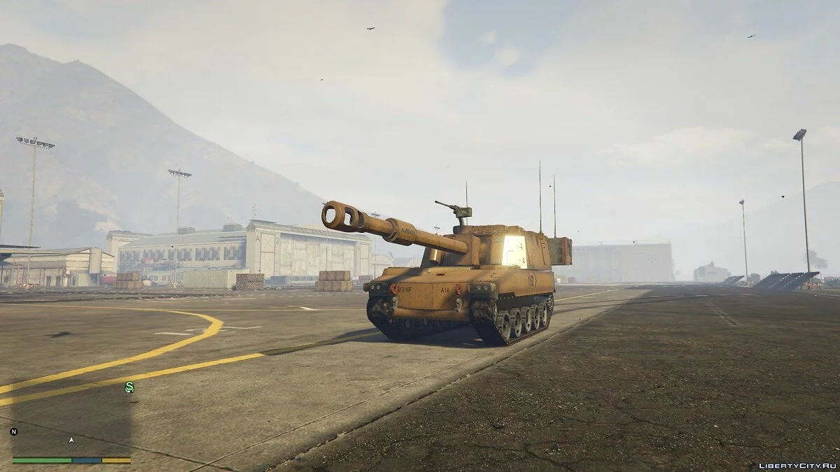 M109 (SAU) Paladin + Кулемет 0.01 / GTA 5