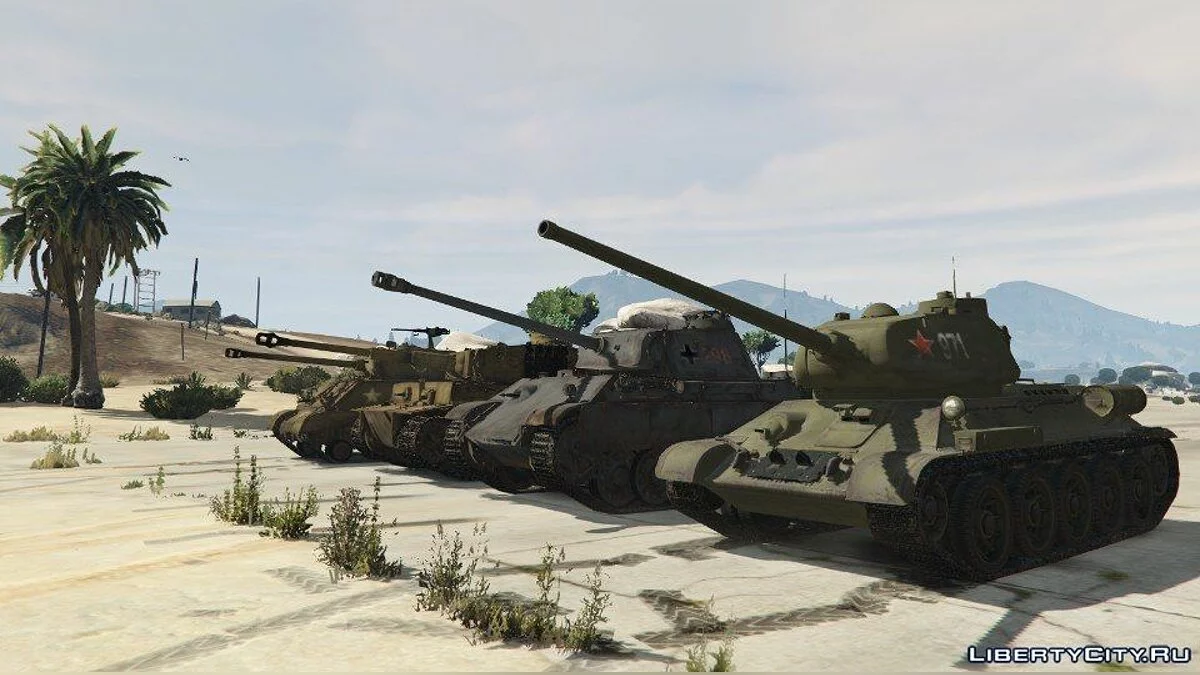 Пак танків Другої світової війни 1.0 / GTA 5