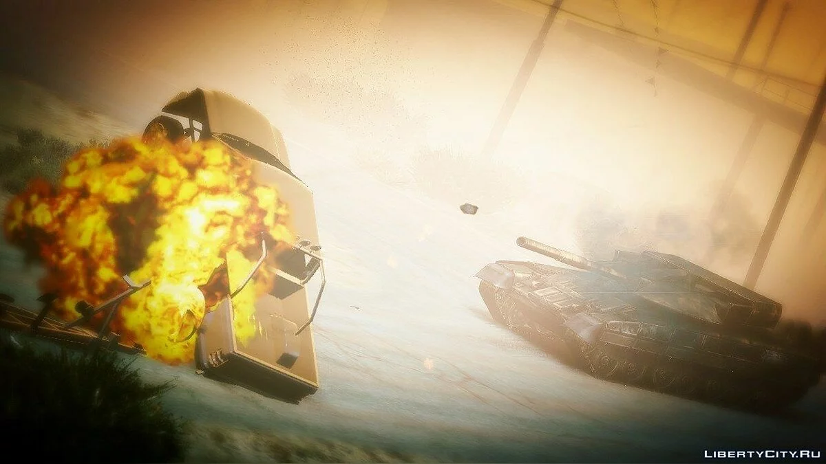 Black Eagle Tank [Replace] 1.0 / GTA 5