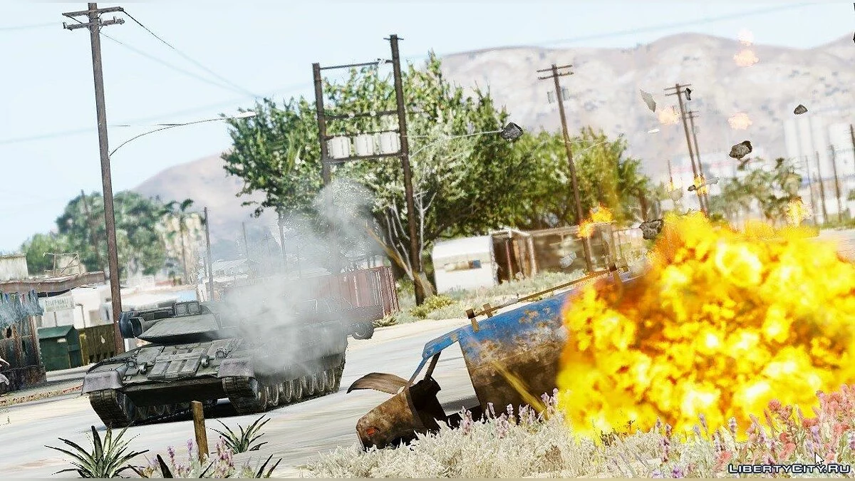 Black Eagle Tank [Replace] 1.0 / GTA 5