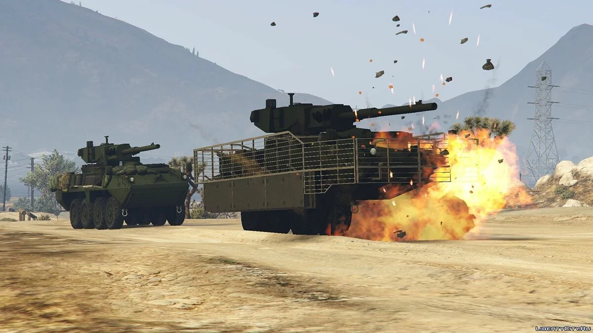 M1128 Stryker Mobile Gun System [Add-On] / GTA 5