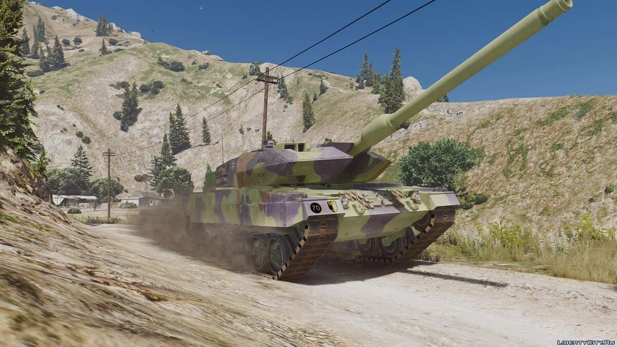 Leopard 2A6 Deutscher MBT [Add-On] / GTA 5
