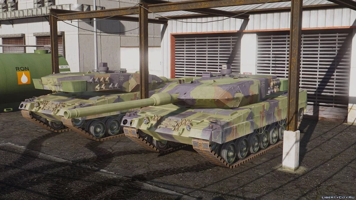 Leopard 2A6 Deutscher MBT [Add-On] / GTA 5