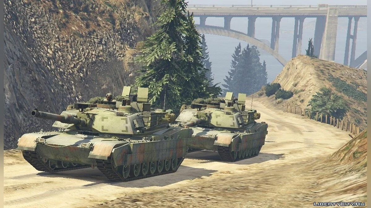 M1A2 Abrams 1.1 / GTA 5