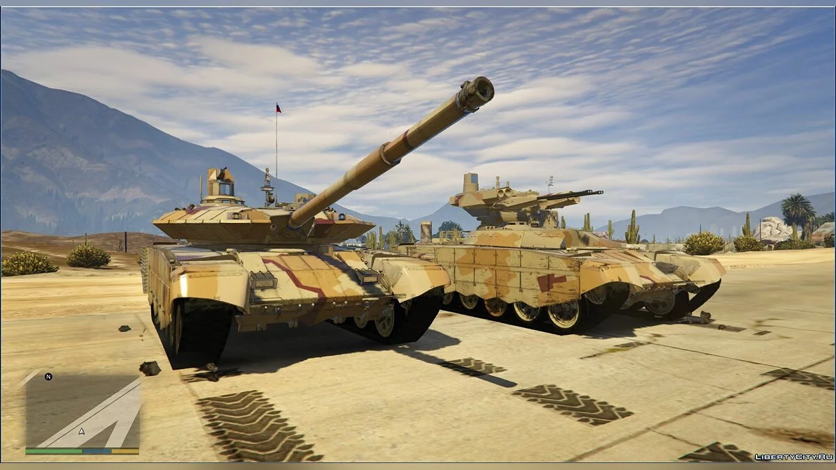 T-90MS和BMPT-72