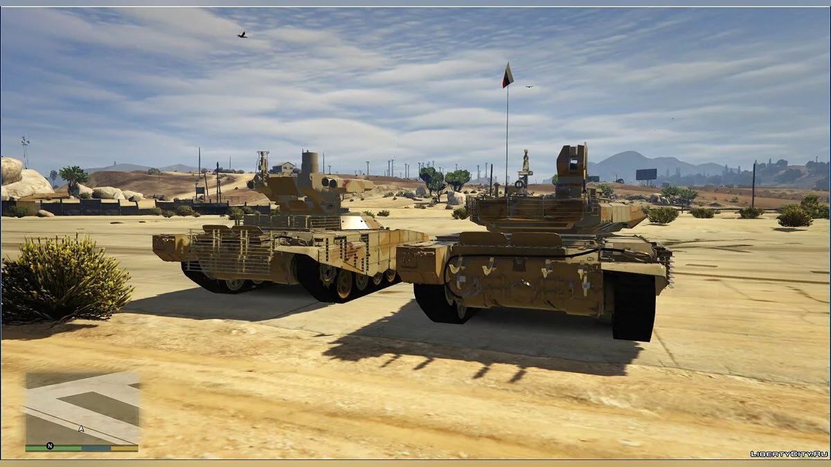 T-90MS和BMPT-72