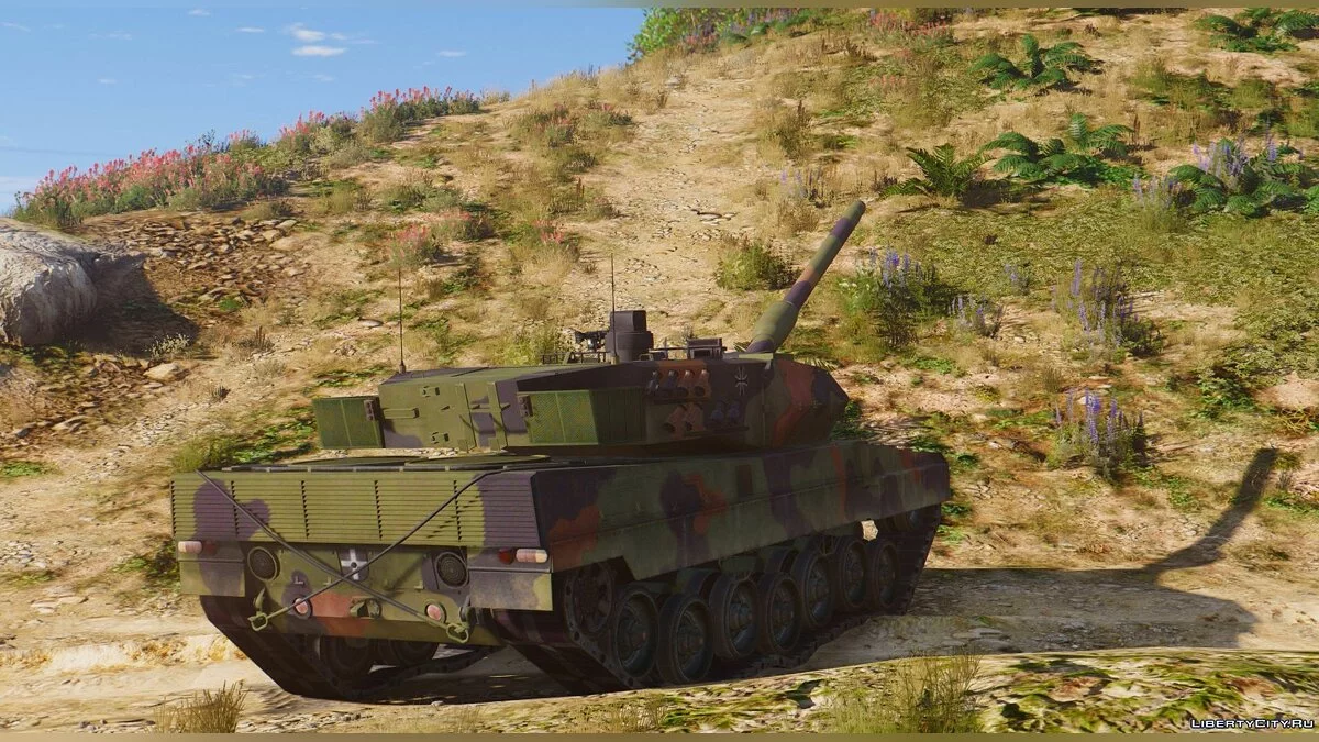 Німецький MBT Leopard 2A6 [Add-On] 1.1 / GTA 5