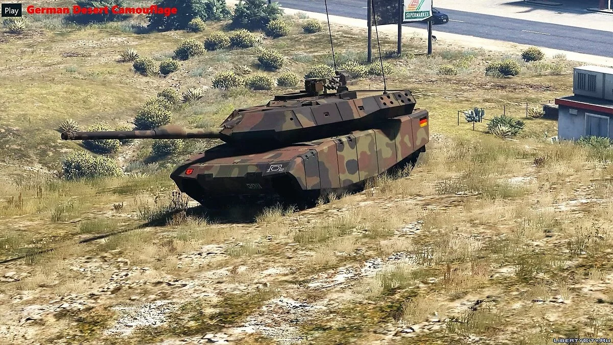 Leopard 2A7+ MBT [Add-On / Replace | HQ] 1.1 / GTA 5