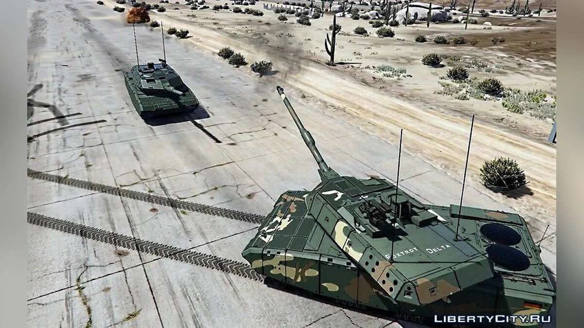 Leopard 2A7+ MBT [Add-On / Replace | HQ] / GTA 5