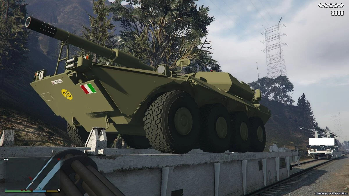 Trem Militar 3.1 / GTA 5