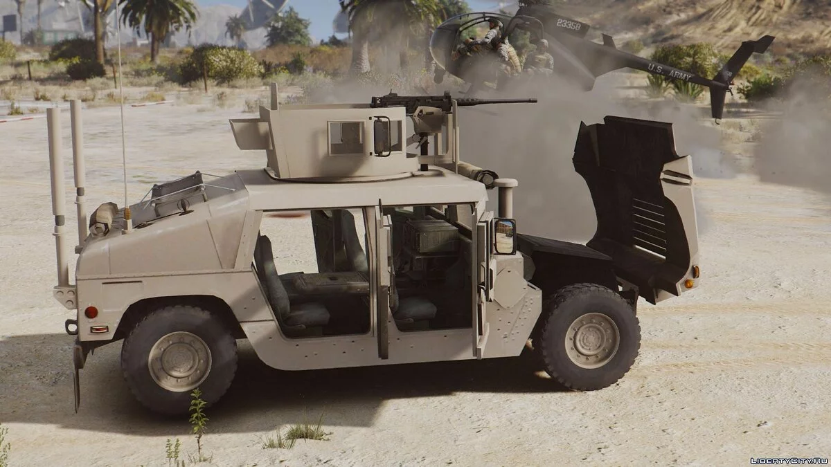 M1114 Броньований Хамві (Додаток) 2.0 / GTA 5
