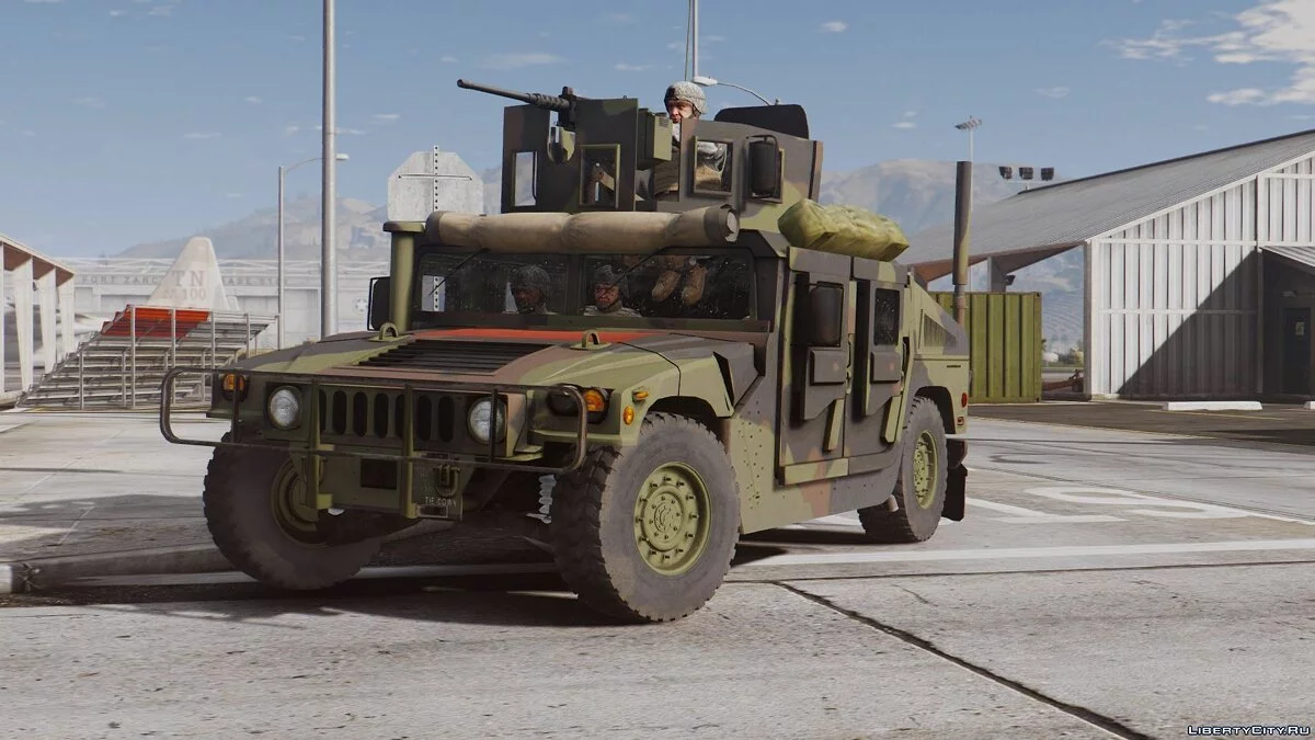 M1114 Броньований Хамві (Додаток) 2.0 / GTA 5
