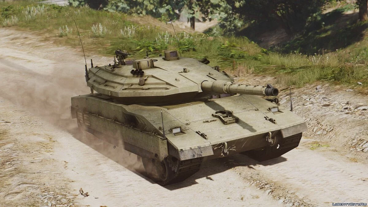 Merkava Mk.IV Israeli MBT [Benutzerdefinierte Waffen | Add-On] / GTA 5