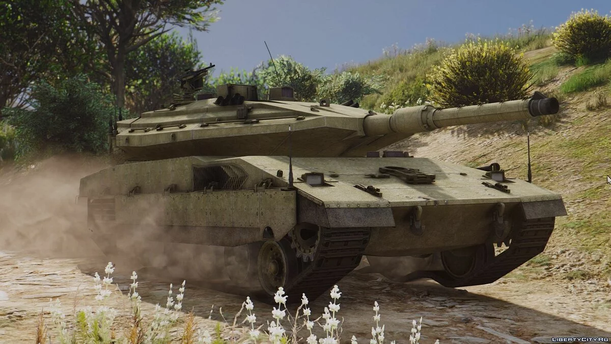 Merkava Mk.IV Israeli MBT [Benutzerdefinierte Waffen | Add-On] / GTA 5