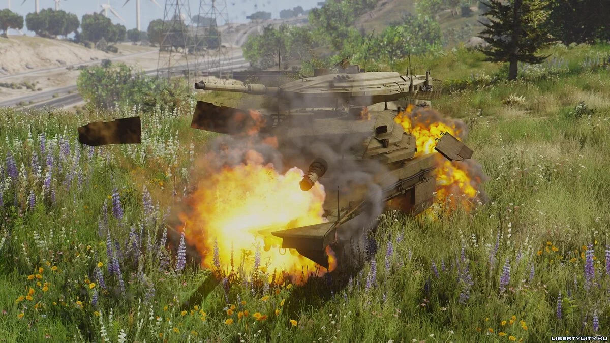 Merkava Mk.IV Israeli MBT [Benutzerdefinierte Waffen | Add-On] / GTA 5