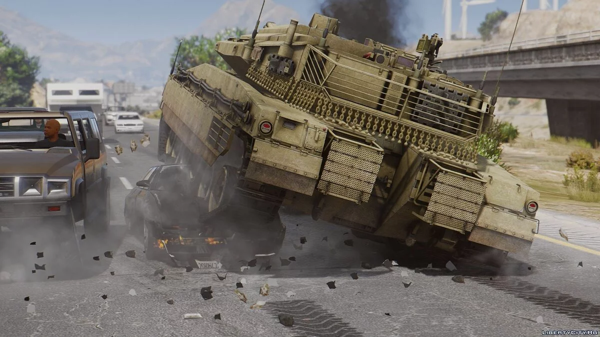 Merkava Mk.IV Israeli MBT [Benutzerdefinierte Waffen | Add-On] / GTA 5