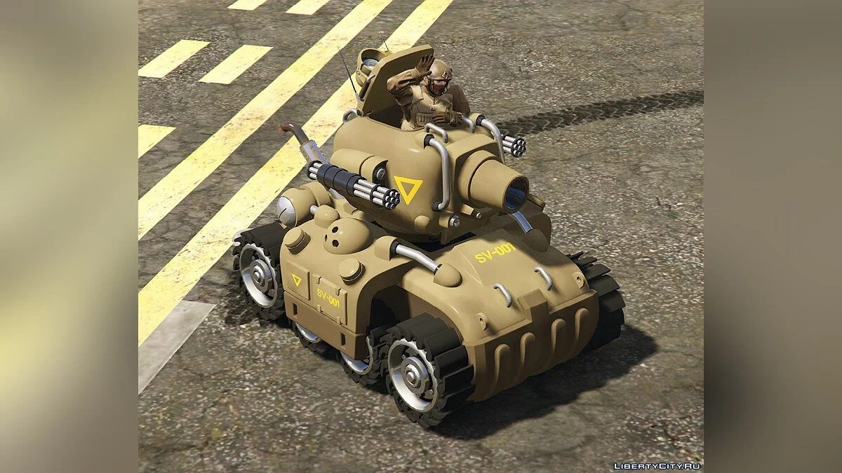 Metal Slug SV-001 [Adición | Livery] 1.2.1b / GTA 5