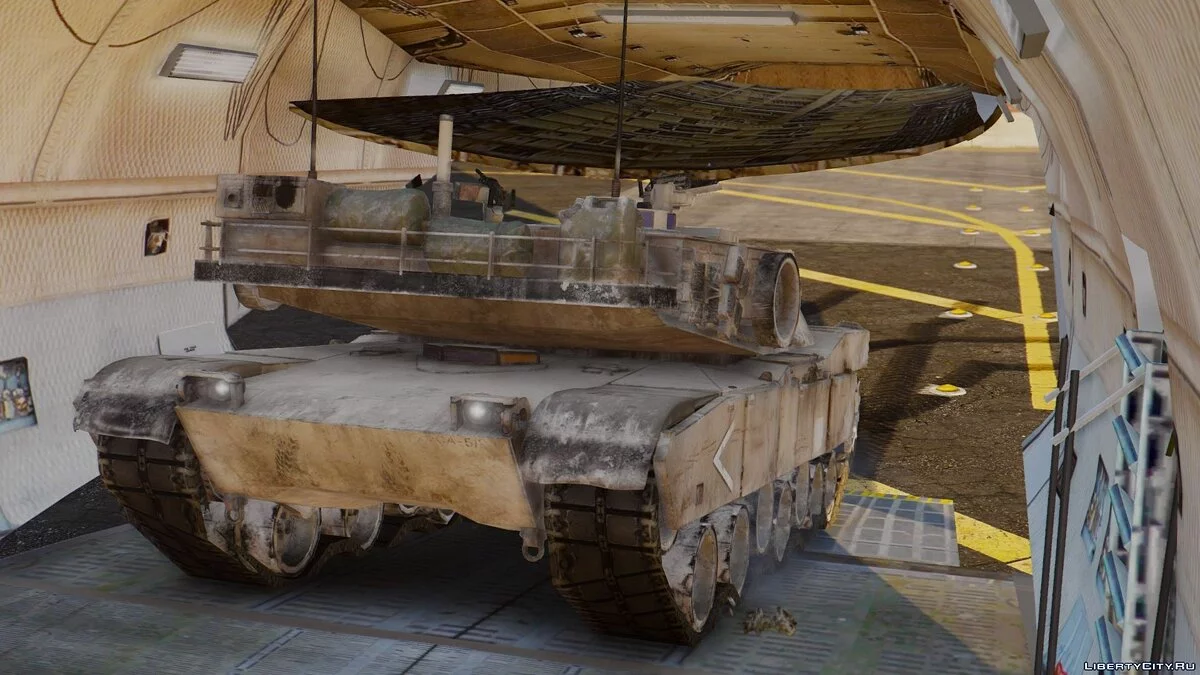 Додаток M1A1 Abrams "Операція Пустельний Шторм" (без кулемета) / GTA 5