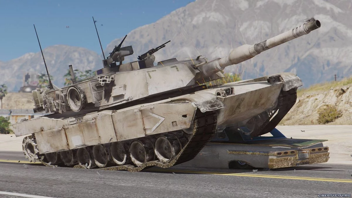 Додаток M1A1 Abrams "Операція Пустельний Шторм" (без кулемета) / GTA 5