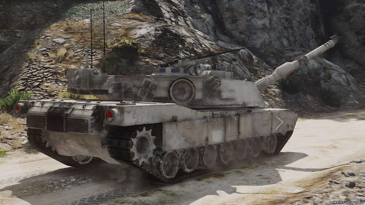 Додаток M1A1 Abrams "Операція Пустельний Шторм" (без кулемета) / GTA 5