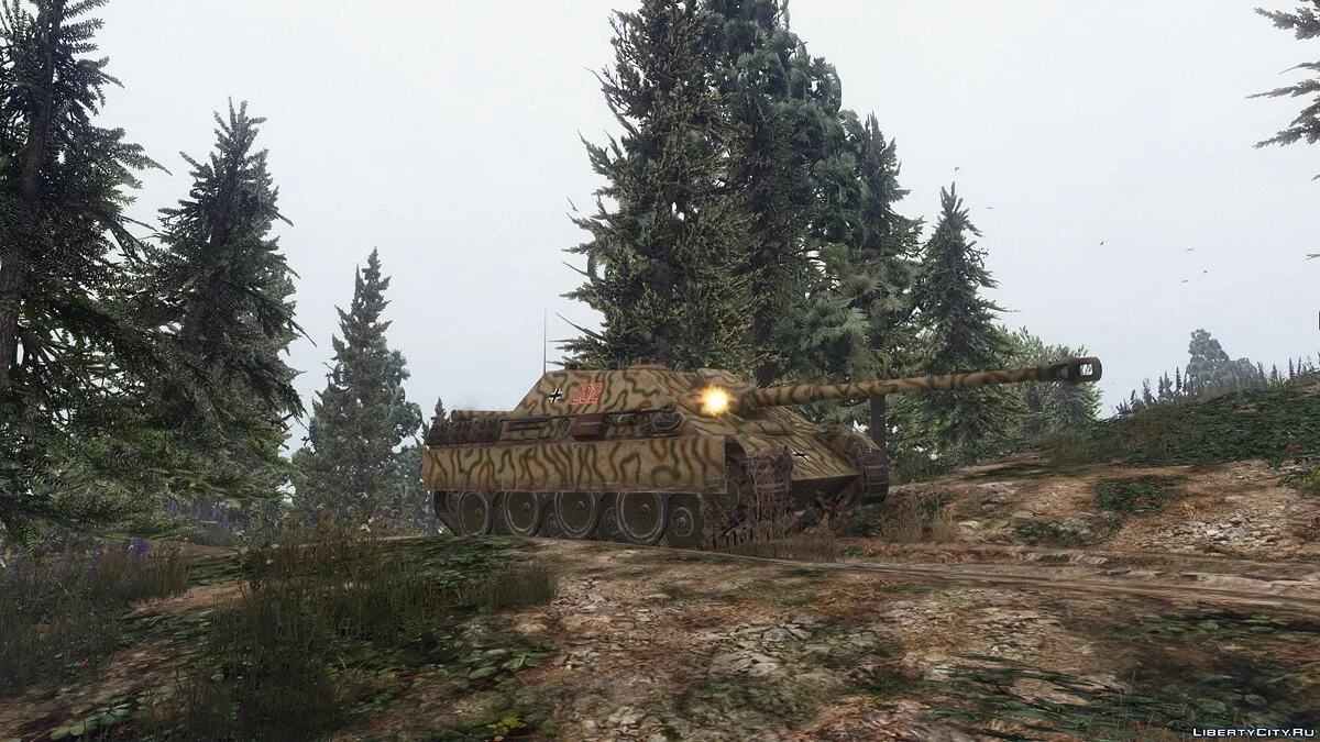 Jagdpanther Tank Destroyer [Add-On] 1.0 / GTA 5