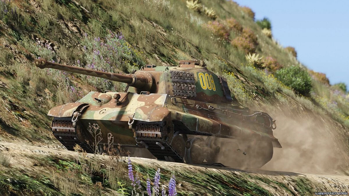 Pz.Kpfw. VI Tiger II Ausf. B (H) (Add-On) 1.0 / GTA 5
