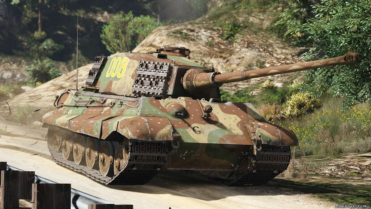 Pz.Kpfw. VI Tiger II Ausf. B (H) (Add-On) 1.0 / GTA 5
