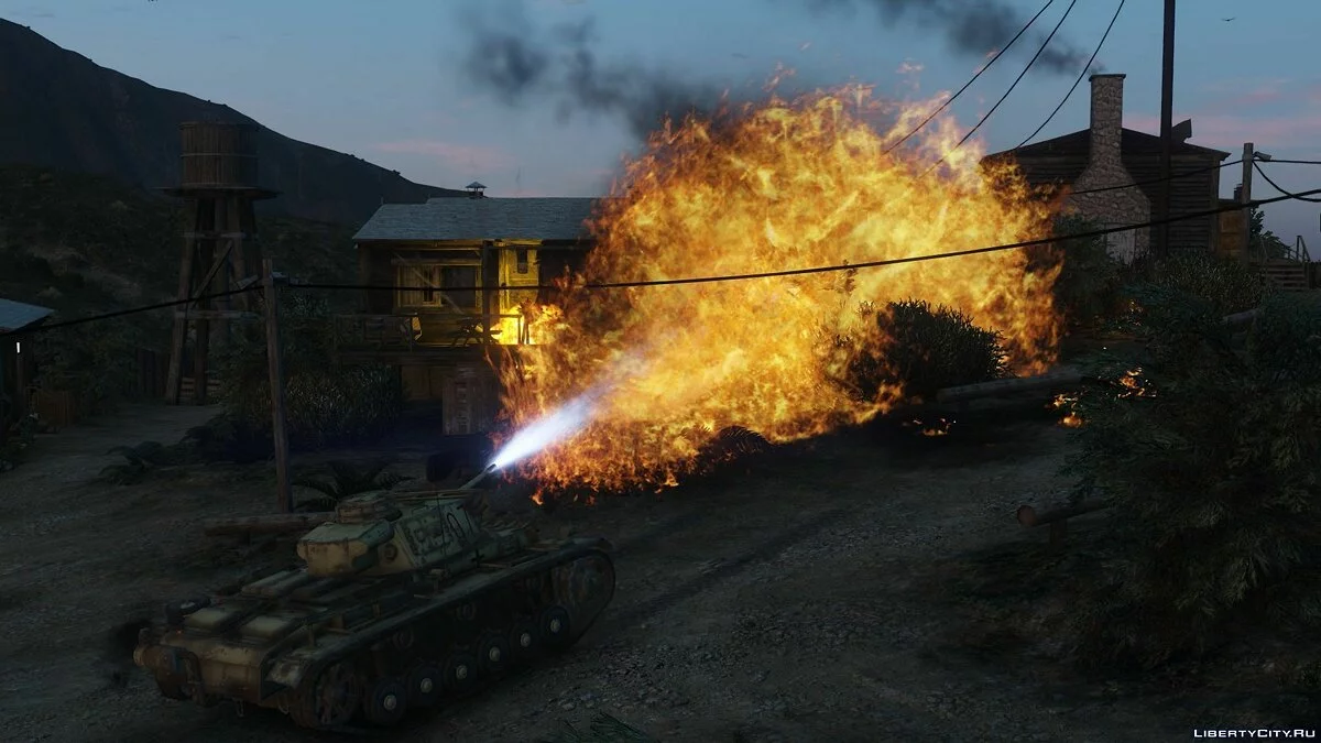 Flammpanzer III (char à lance-flammes) [Ajout] 1.0 / GTA 5