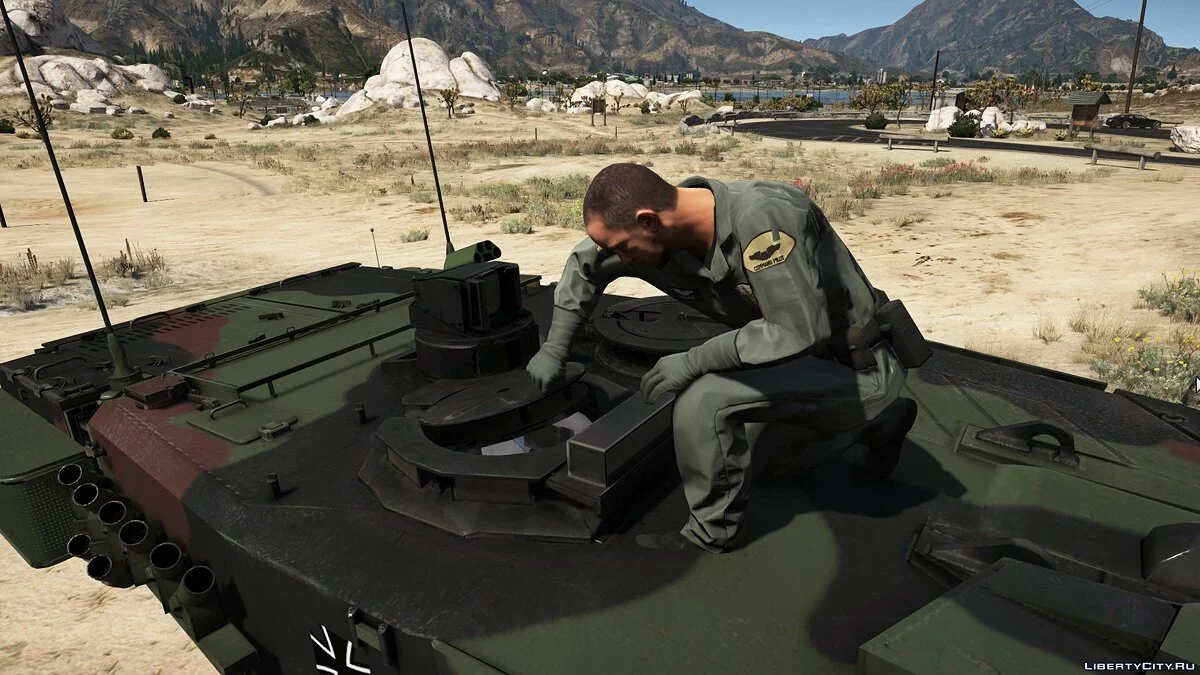 Leopard 2A7V [Add-On | Muitas opções de ajuste visual] 1.0 / GTA 5