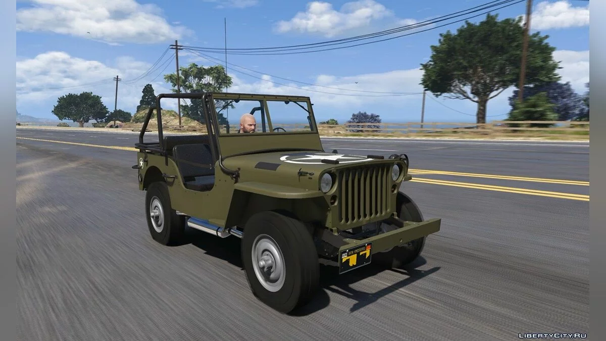 Jeep Willys MB [Añadir | Reemplazar | Livery | Extras | Plantilla] 1.1 / GTA 5