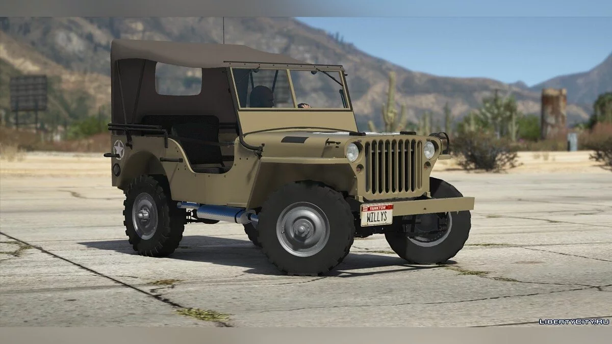 Jeep Willys MB [Ajout | Remplacer | Livery | Extras | Template] 1.2 / GTA 5