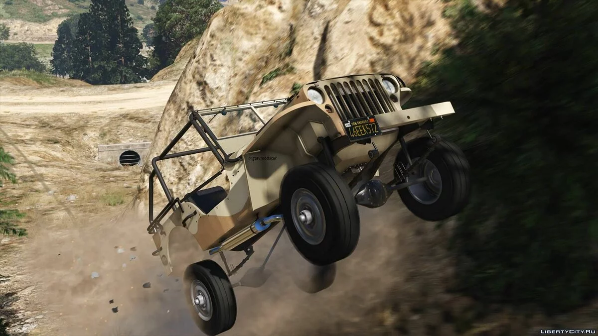 Jeep Willys MB [Ajout | Remplacer | Livery | Extras | Template] 1.2 / GTA 5