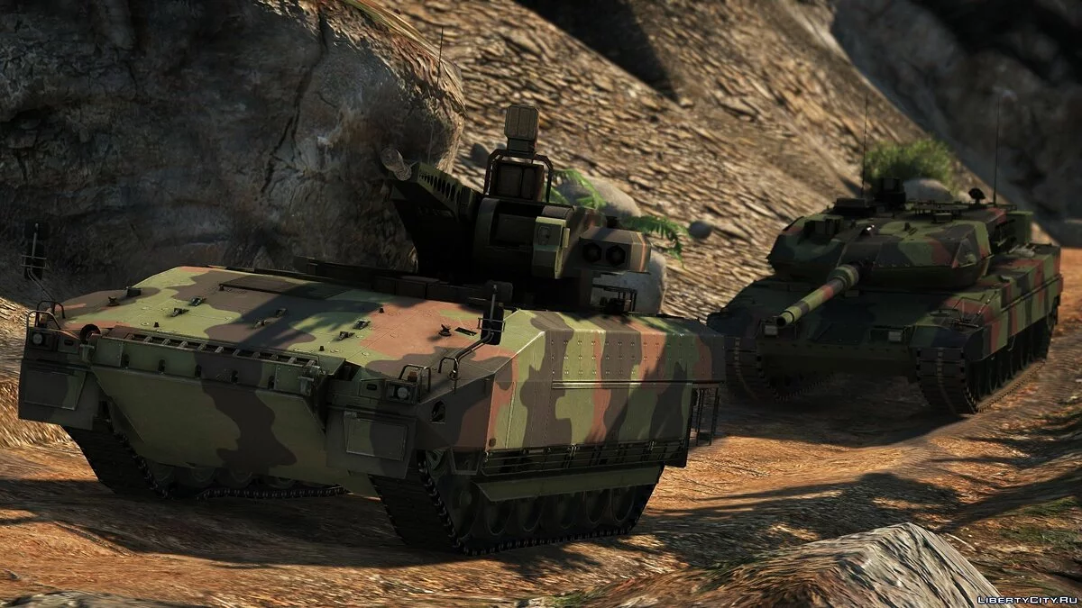 Puma IFV [Mísseis com Lock-On / 10 assentos / Adicional] 1.0 / GTA 5