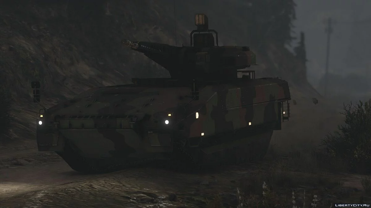 Puma IFV [Mísseis com Lock-On / 10 assentos / Adicional] 1.0 / GTA 5