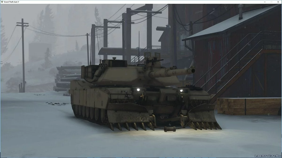 Pack méga M1A2C Abrams [Beaucoup de tuning | Add-On] 1.0 / GTA 5