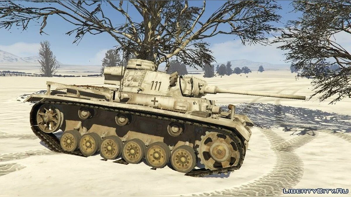 Збірка скинів для Panzer III WWII / GTA 5