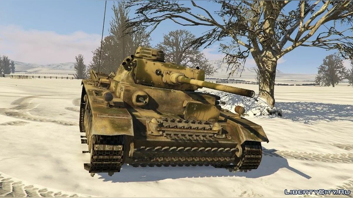Збірка скинів для Panzer III WWII / GTA 5