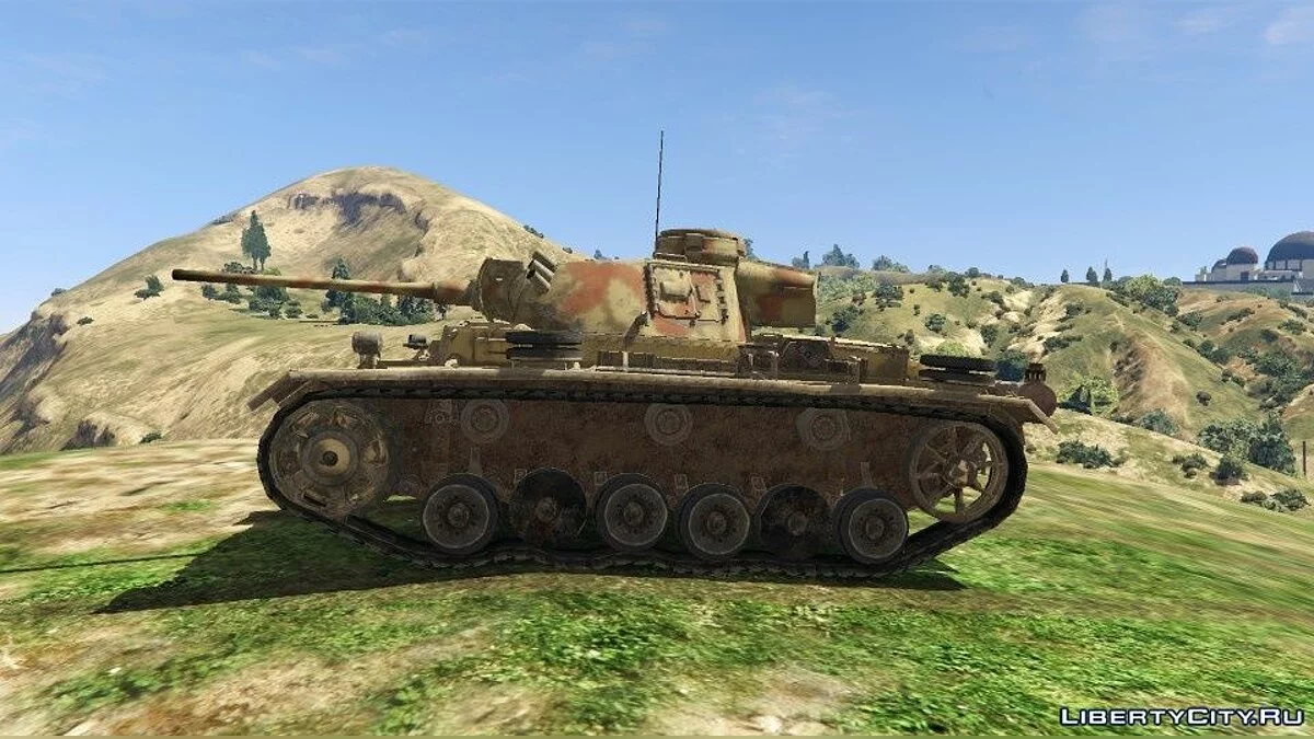 Збірка скинів для Panzer III WWII / GTA 5