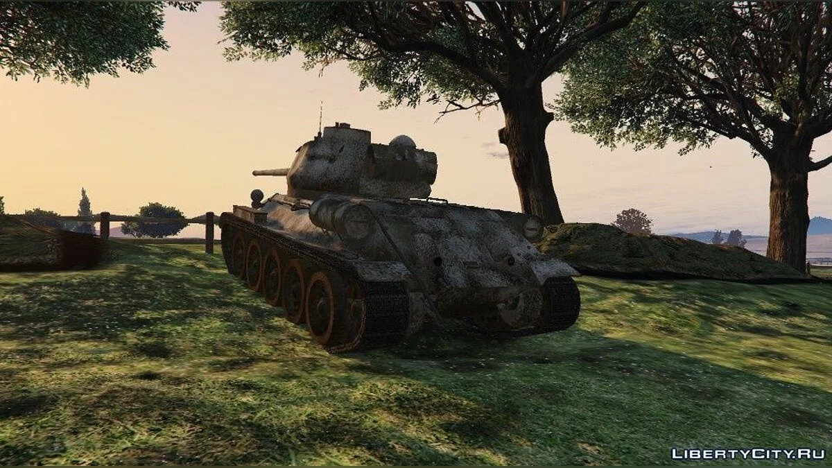 نقوش للدبابة T34-85 / جي تي أي 5