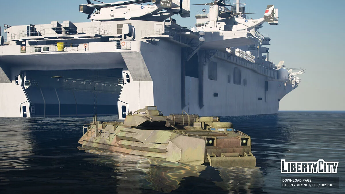 AAV-7A1 Amtrac Amphibisches Angrifffahrzeug [Add-On] 1.0 / GTA 5