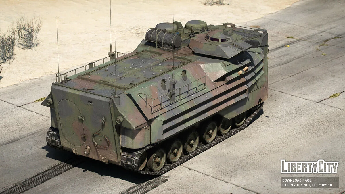AAV-7A1 Amtrac Amphibisches Angrifffahrzeug [Add-On] 1.0 / GTA 5