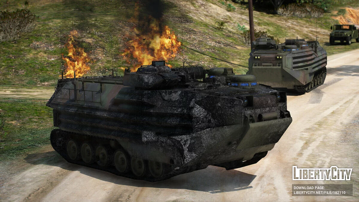 AAV-7A1 Amtrac Amphibisches Angrifffahrzeug [Add-On] 1.0 / GTA 5