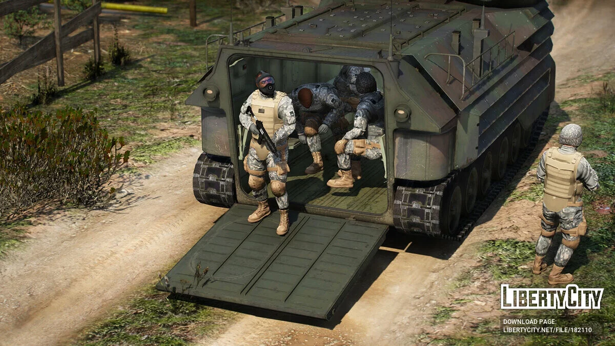 AAV-7A1 Amtrac Amphibisches Angrifffahrzeug [Add-On] 1.0 / GTA 5