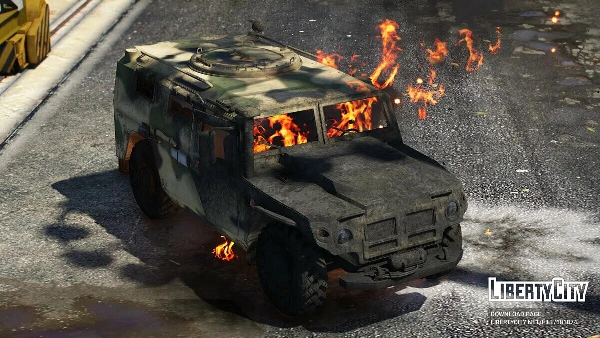 GAZ-2975 Tigr [إضافة] 1.0 / جي تي أي 5