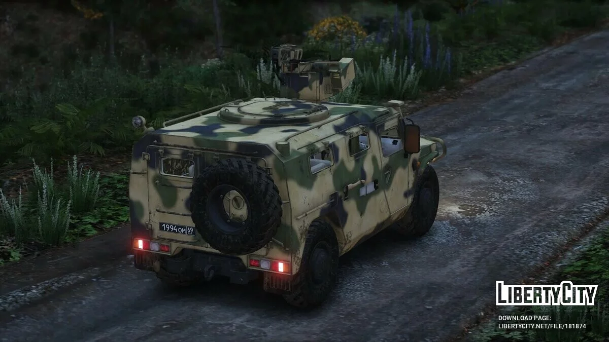 GAZ-2975 Tigr [إضافة] 1.0 / جي تي أي 5