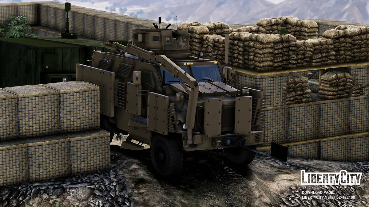 International Pro MRAP gepanzert [FiveM-Replace] 1.0 / GTA 5