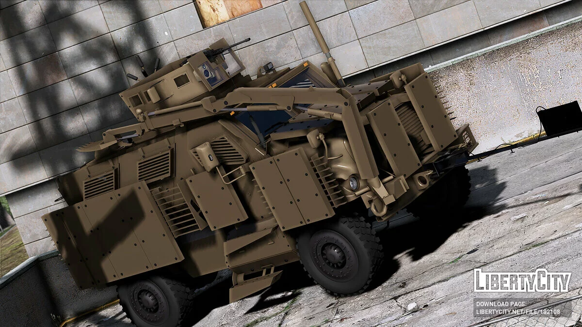 International Pro MRAP броньований [FiveM-Replace] 1.0 / GTA 5