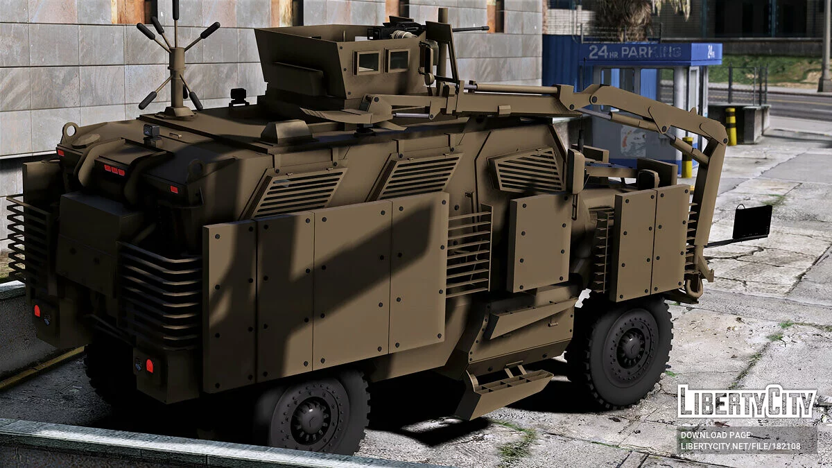 International Pro MRAP броньований [FiveM-Replace] 1.0 / GTA 5
