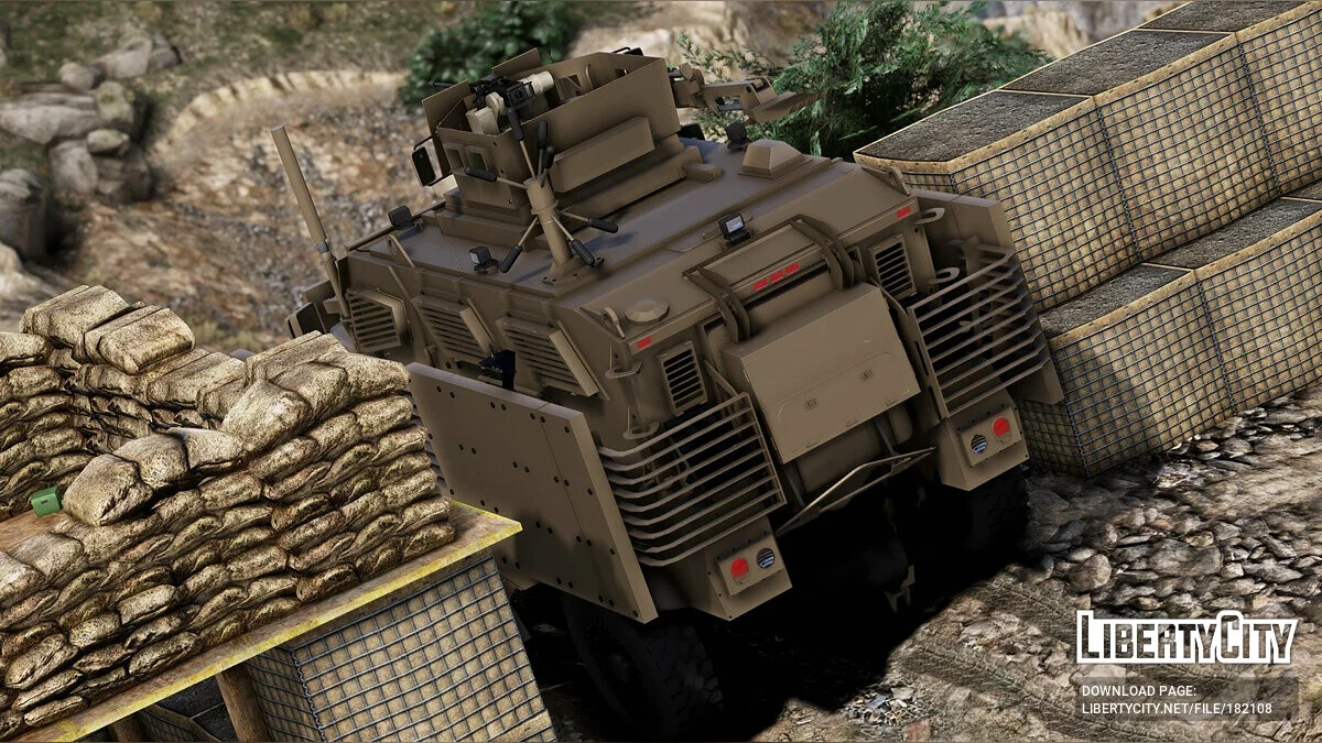 International Pro MRAP gepanzert [FiveM-Replace] 1.0 / GTA 5