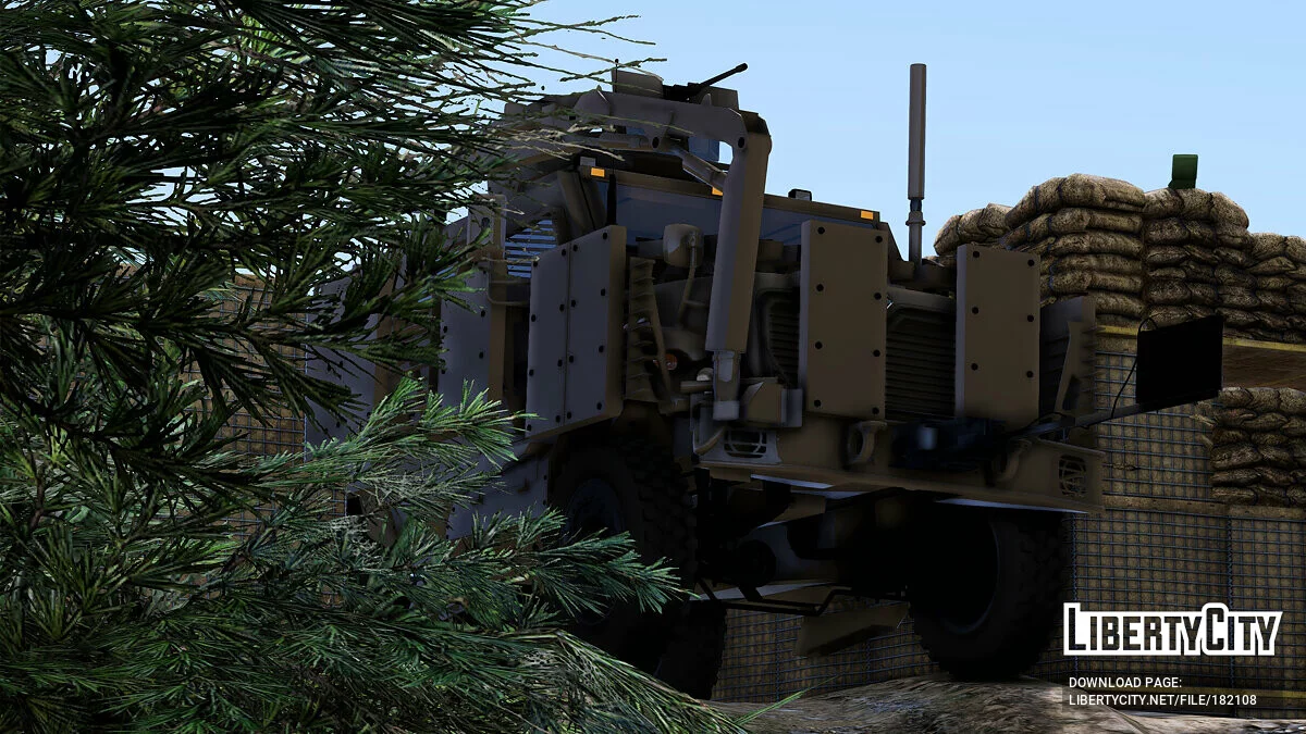 International Pro MRAP gepanzert [FiveM-Replace] 1.0 / GTA 5